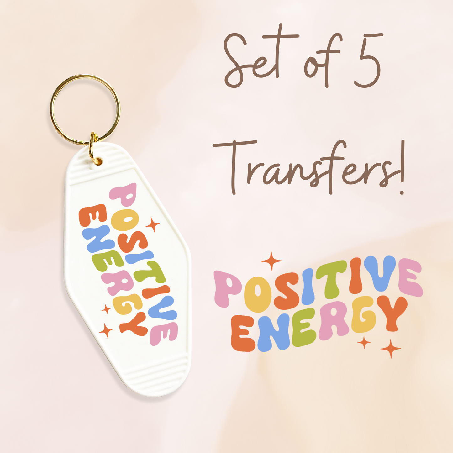 Positive Energy UV (MOTEL KEYCHAIN)