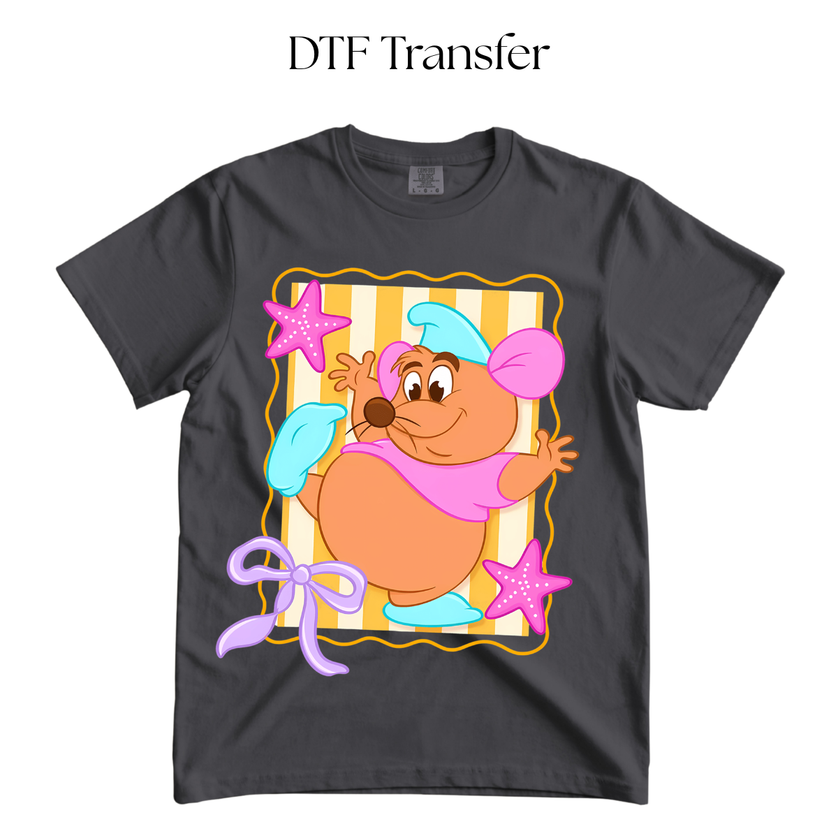 Gus Ella Mouse DTF Transfer
