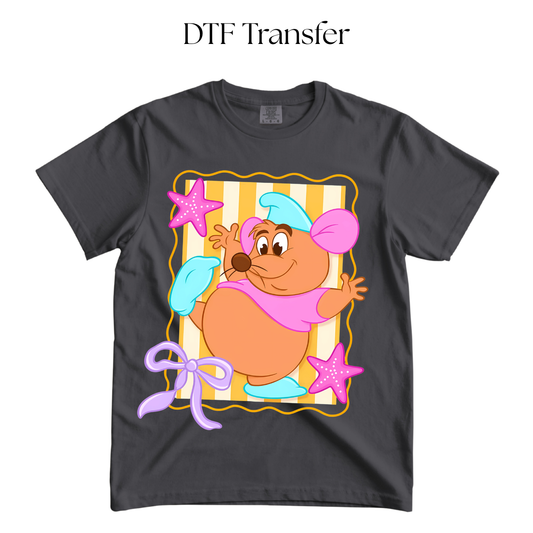 Gus Ella Mouse DTF Transfer