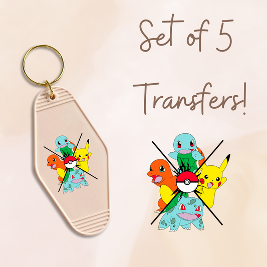 Poke MOTEL KEYCHAIN Transfer