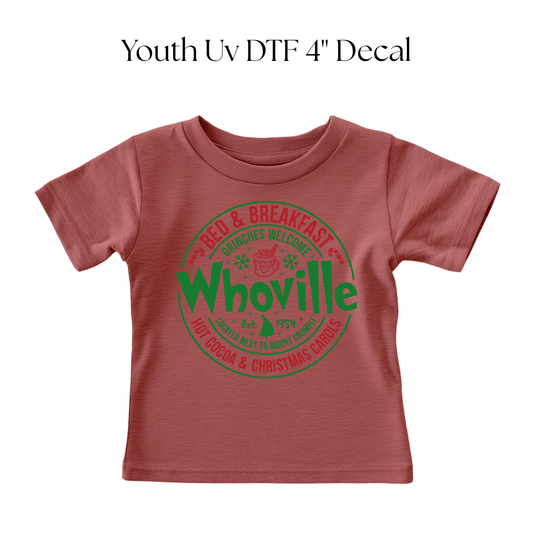 YOUTH  Bed and Breakfast Green Monster DTF Transfer