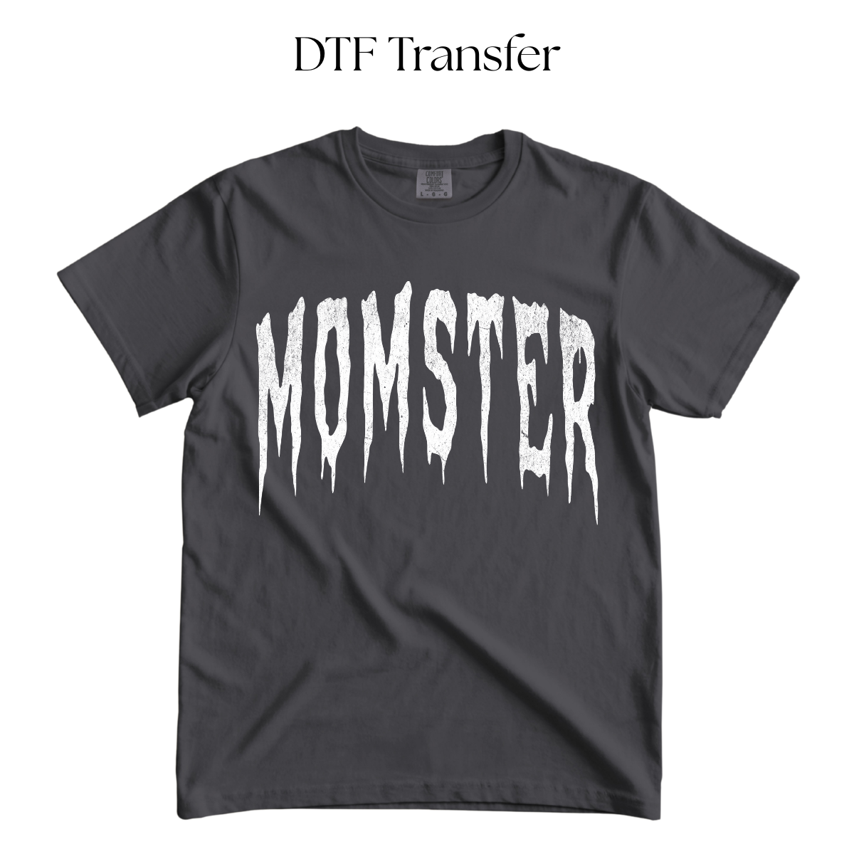 Momster Single Color DTF Transfer