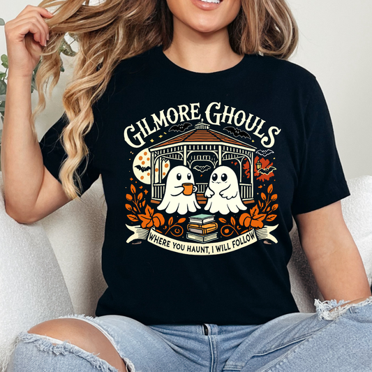 Gilmore Ghouls Dtf Transfer PRINT ON BLACK
