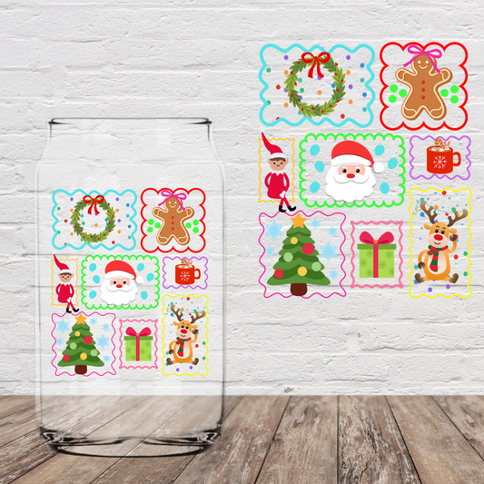 Christmas Things 4" UV DTF (print to order)