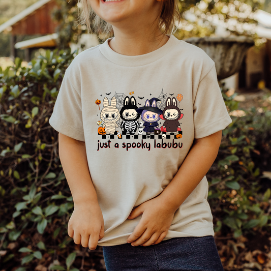 Youth Just a Spooky Bubu DTF Transfer