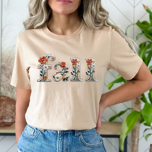 Faux Felt Fall Dtf Transfer