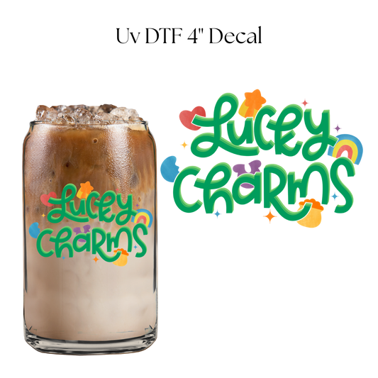 Lucky Charms 4” UV DTF Decal