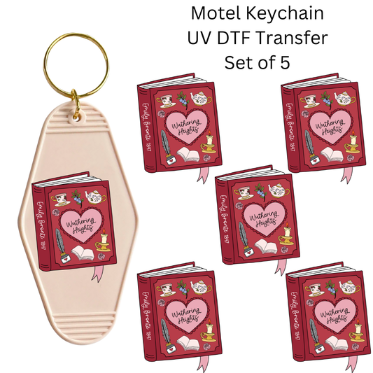 WH Red Book Set of 5 Keychain Transfers