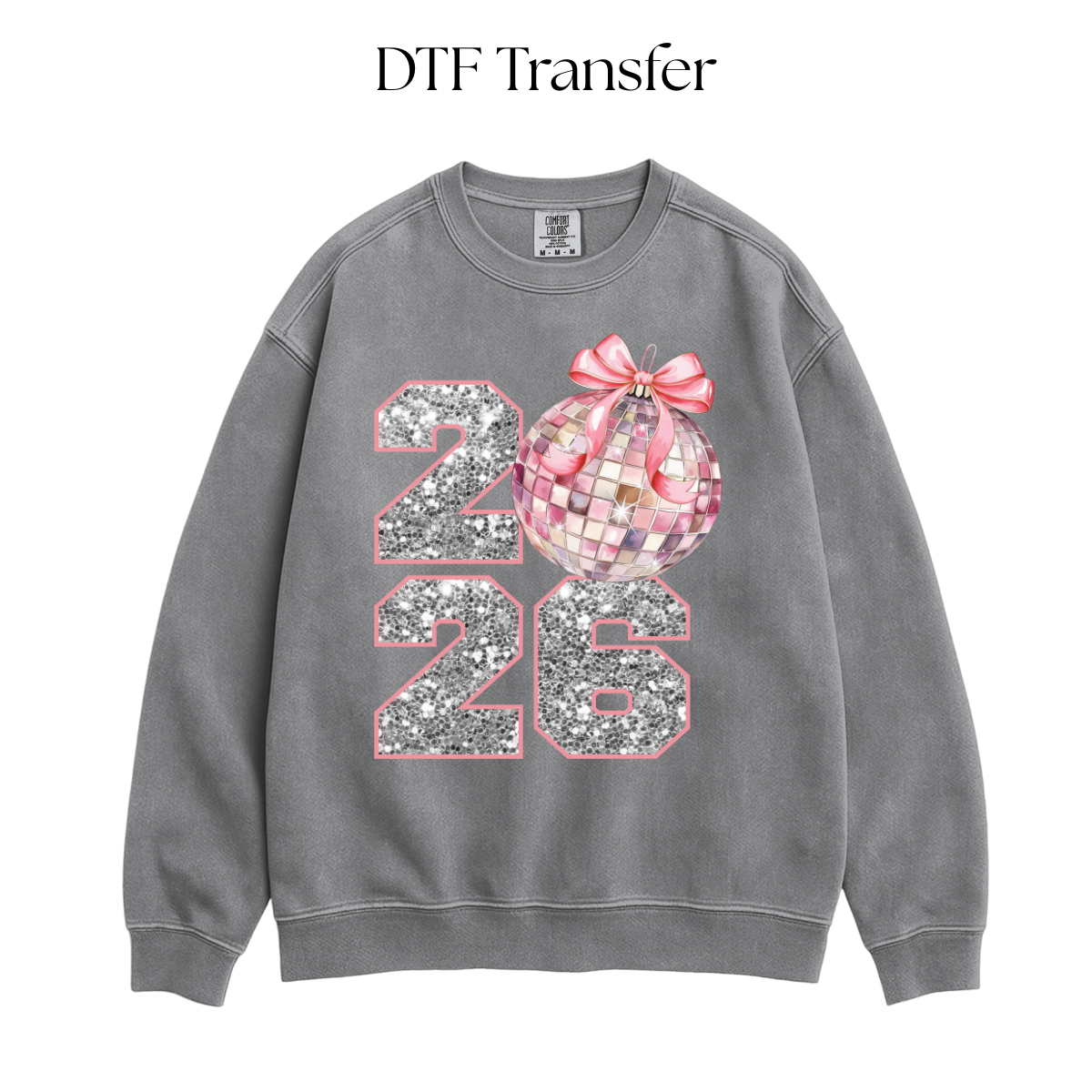 Glitter 2026 DTF Transfer