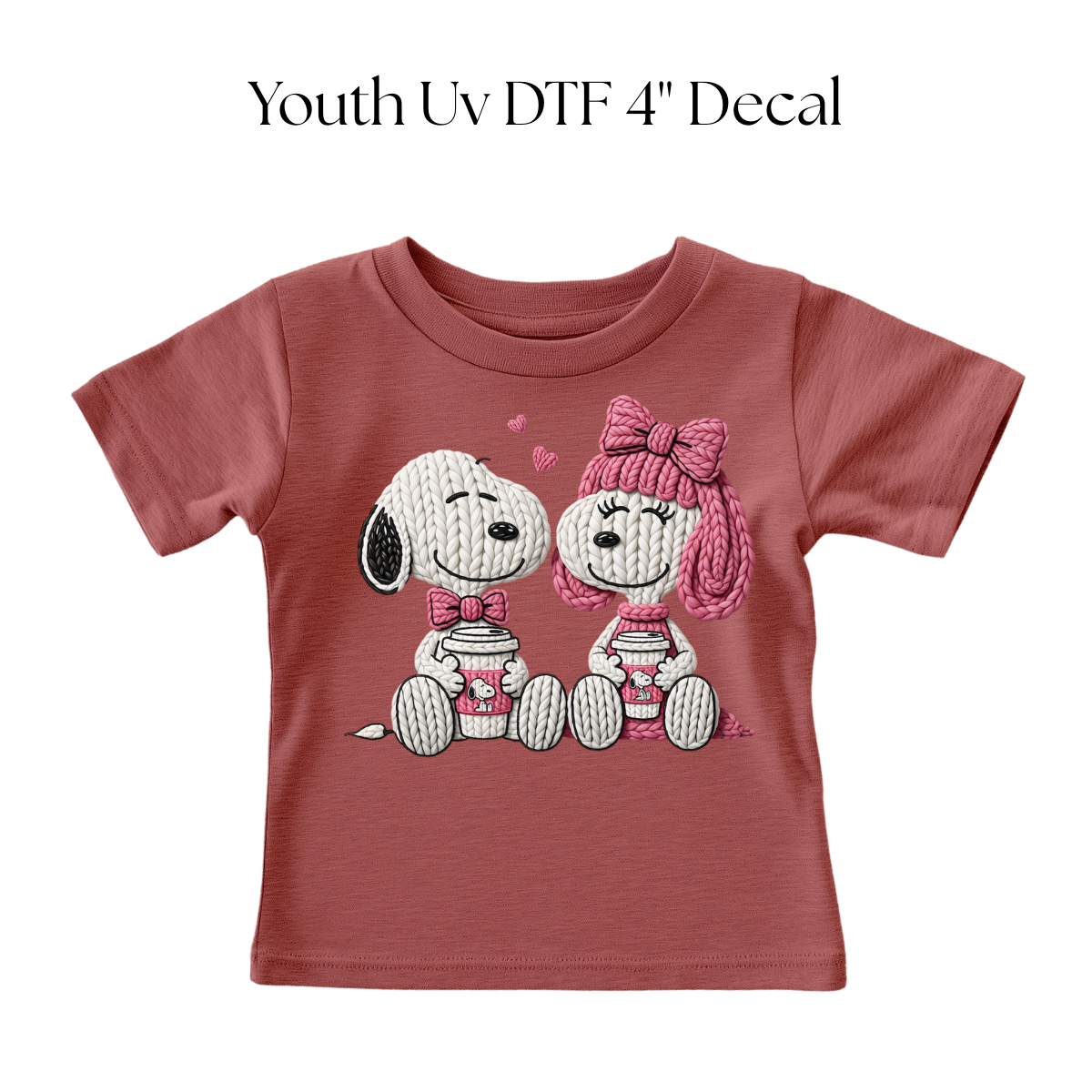 YOUTH Snoop Friends Faux Yarn DTF Transfer