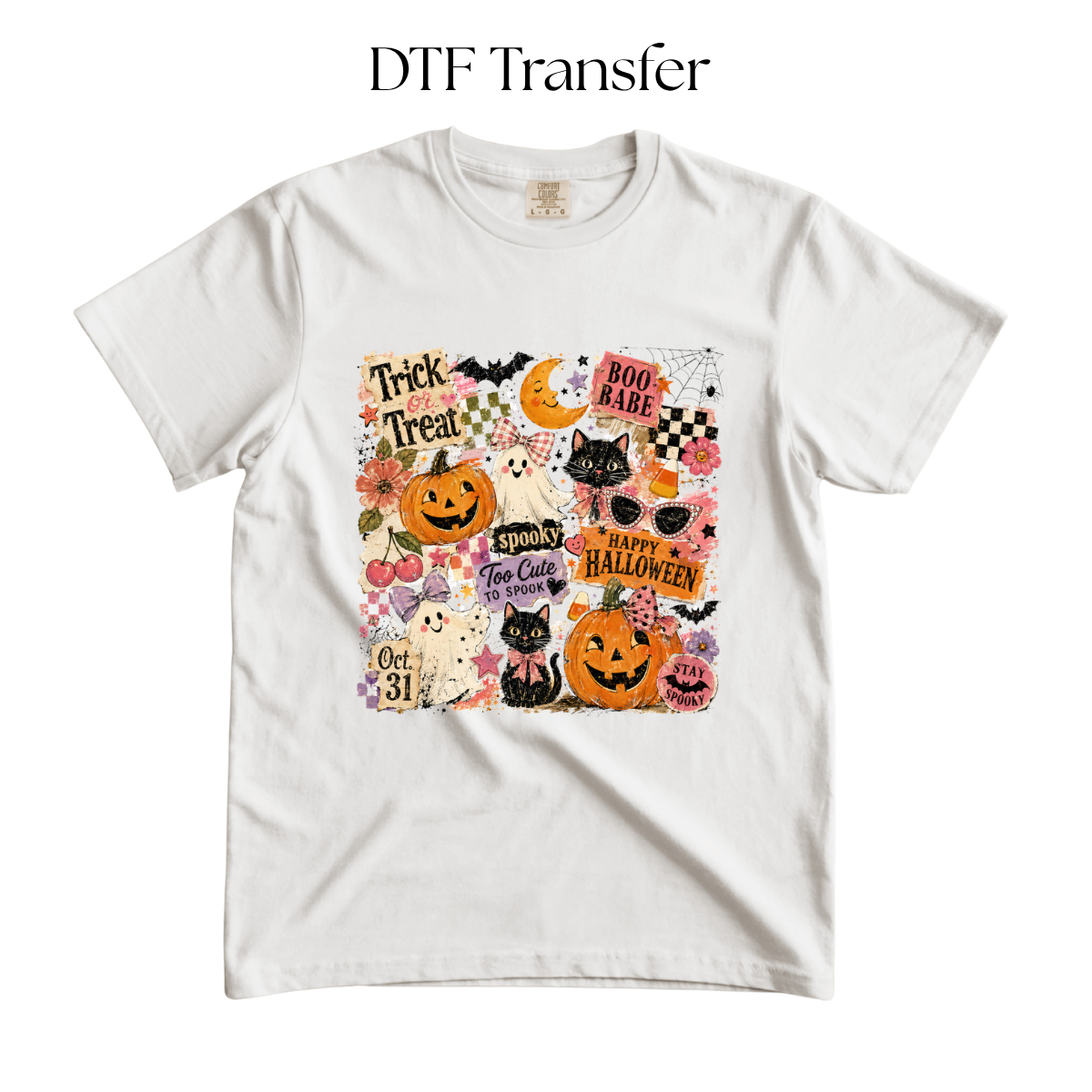 Trick or Treat DTF Transfer