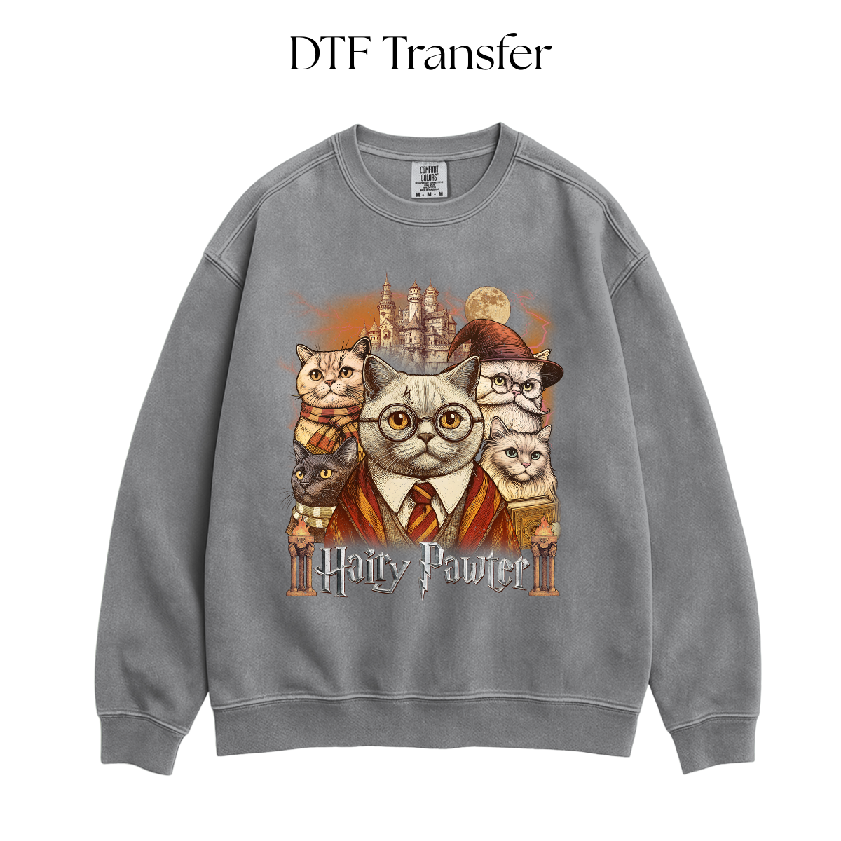 Hairy Pawter DTF Transfer