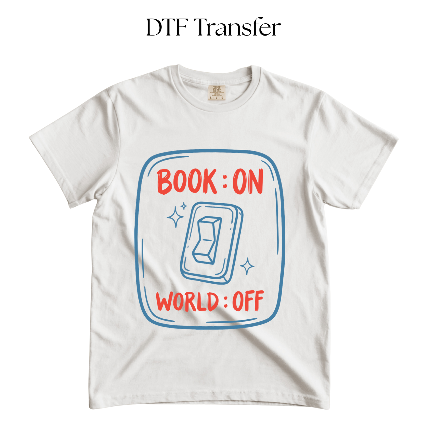 Book On World Off DTF Transfers