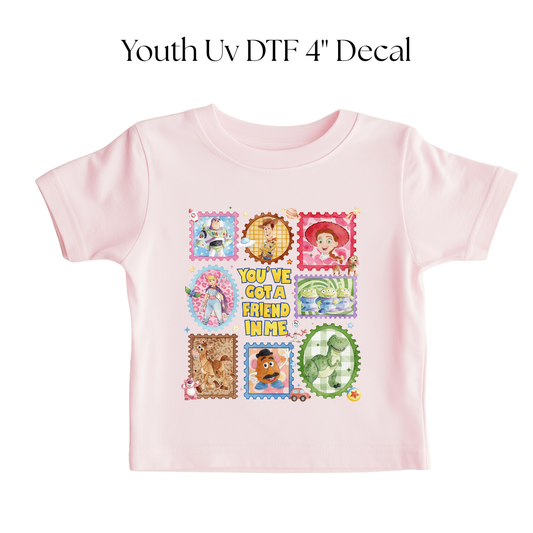 YOUTH Toy Friends DTF Transfer