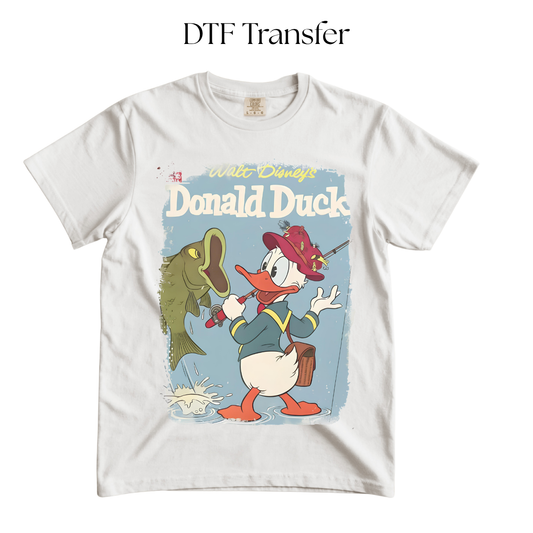 Enchanted Duck Fishing DTF Transfer