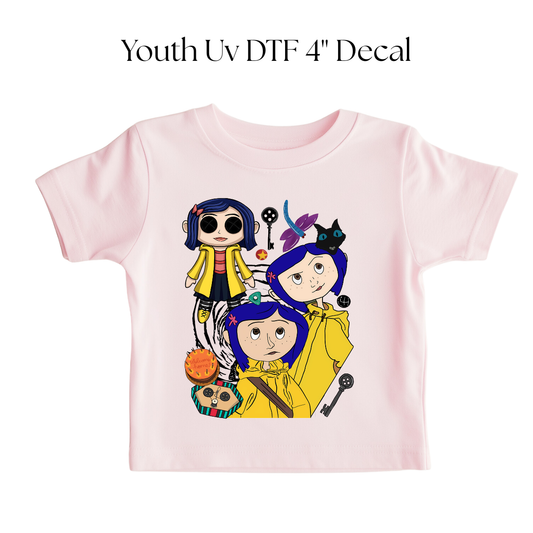 YOUTH Cor Girl DTF Transfer