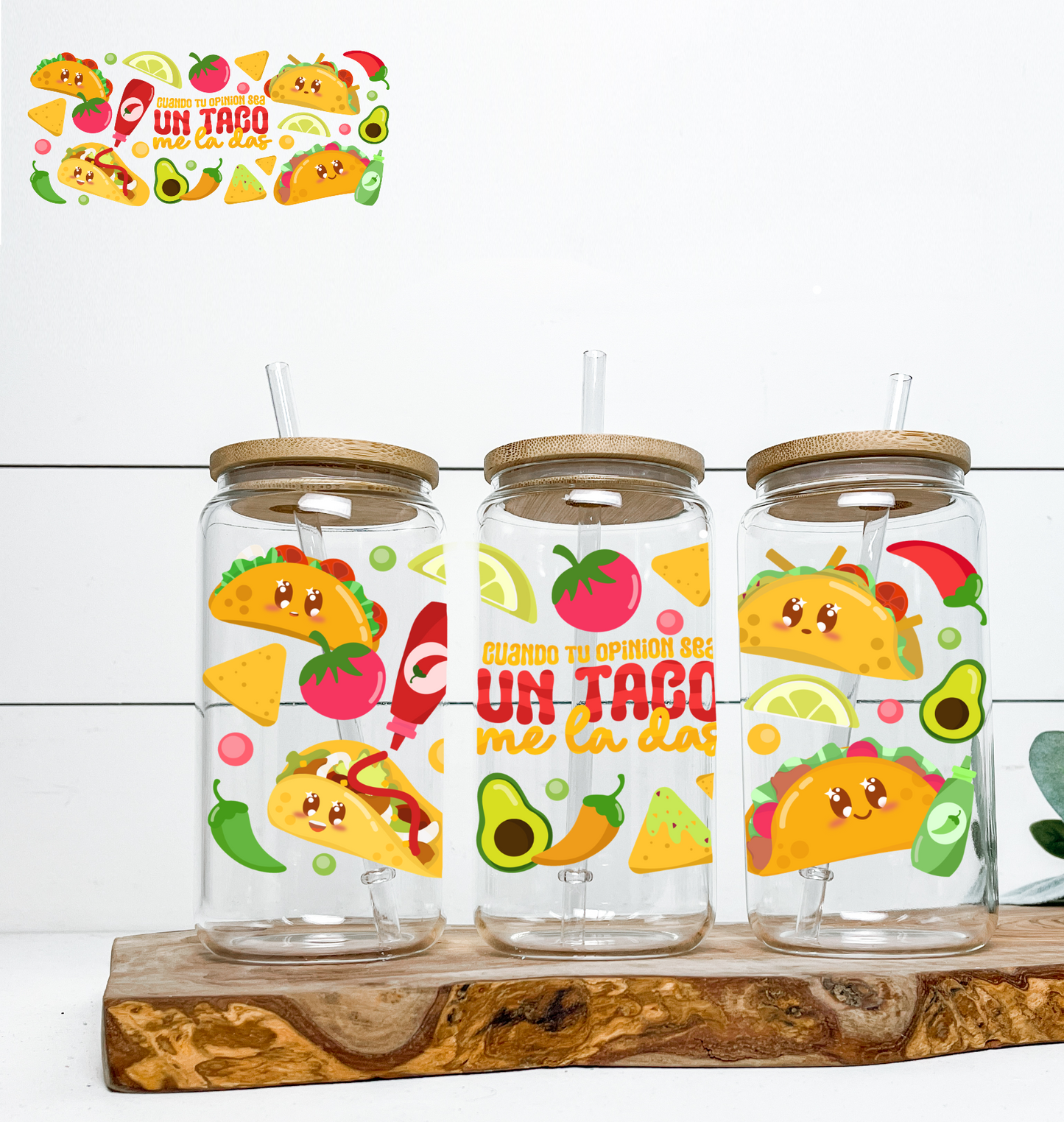 Un Taco UV WRAP & LID