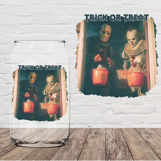 Trick or Treat Horror 4" UV DTF (Print to Order)