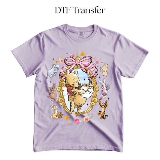 Bear Honey Jar DTF Transfer