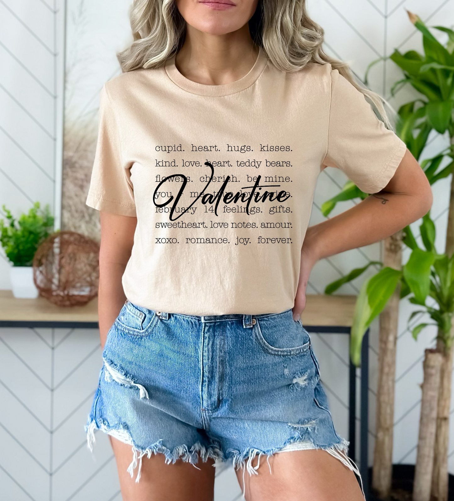 Valentine Things (BLACK) SINGLE COLOR DTF TRANSFER