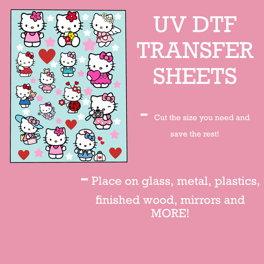 HK Love UV DTF SHEET