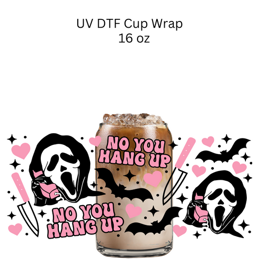 Pink Scream UV DTF Wrap