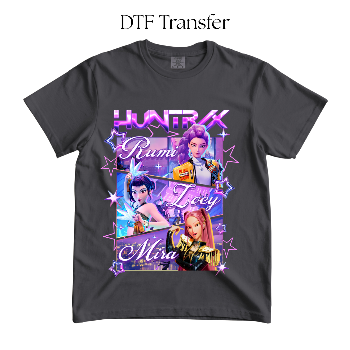 KP Girl Names DTF Transfer