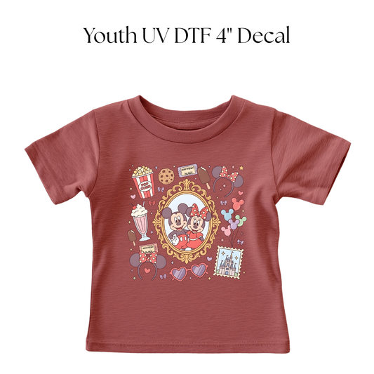 YOUTH Mouse Park Snacks DTF Transfer