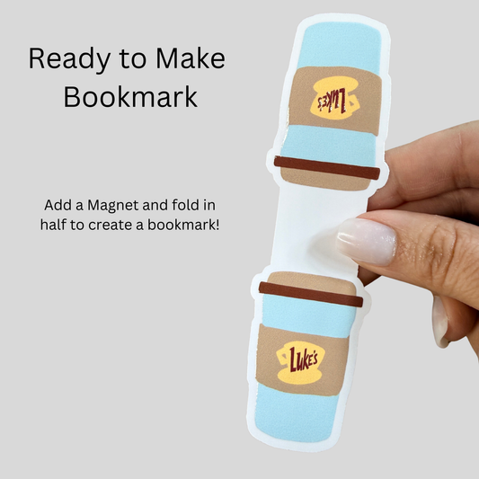 Luke Coffee Cup Magnetic Bookmark DIY