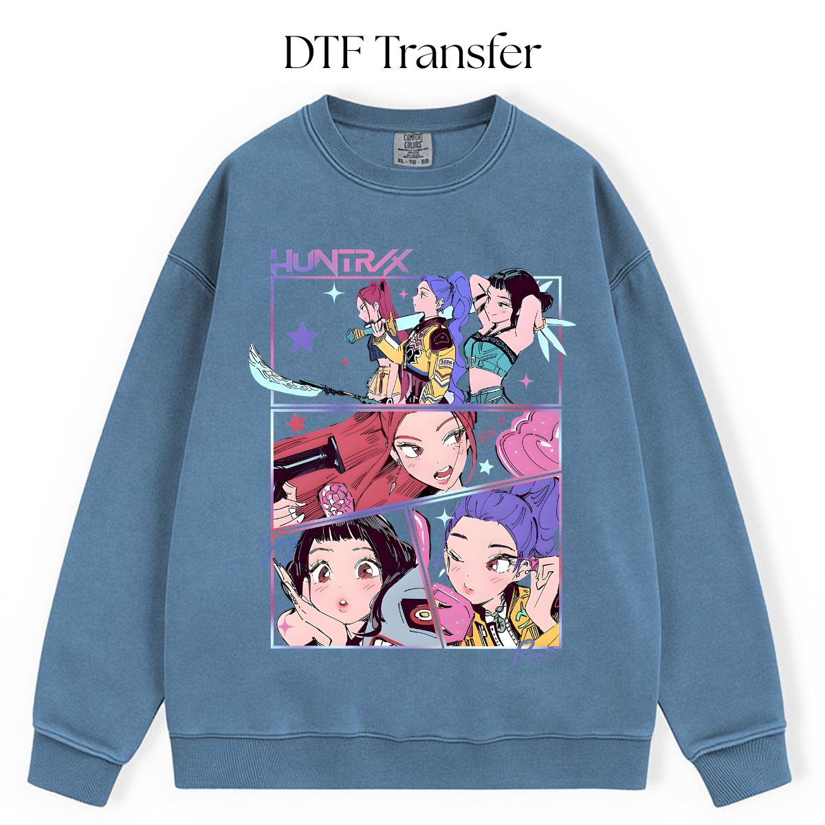 Huntr Girls DTF Transfer