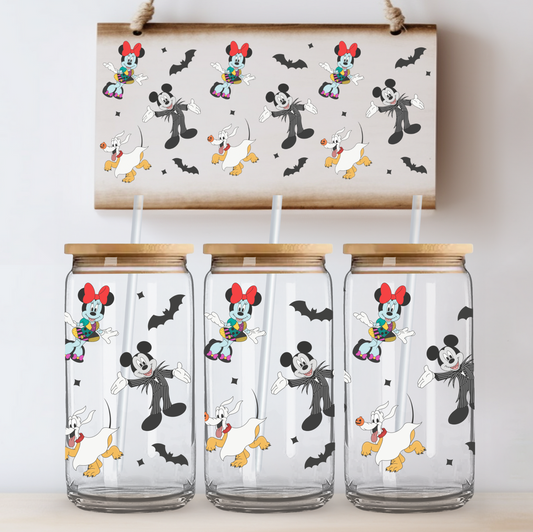 Mouse Costumes UV DTF Cup Wrap