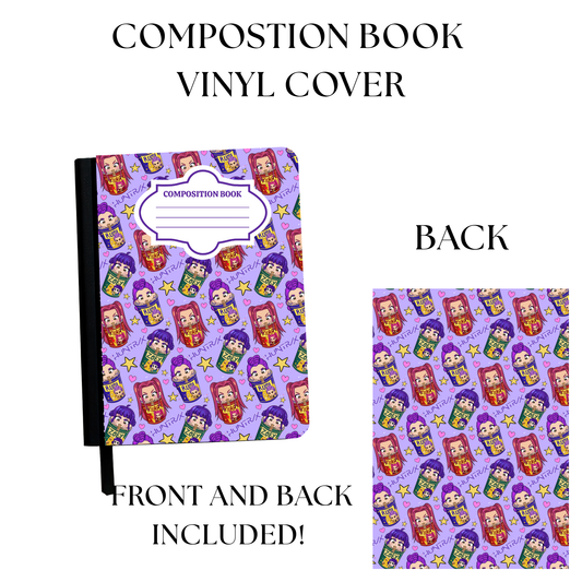 Pop Ramen Composition Notebook Vinyl Cover