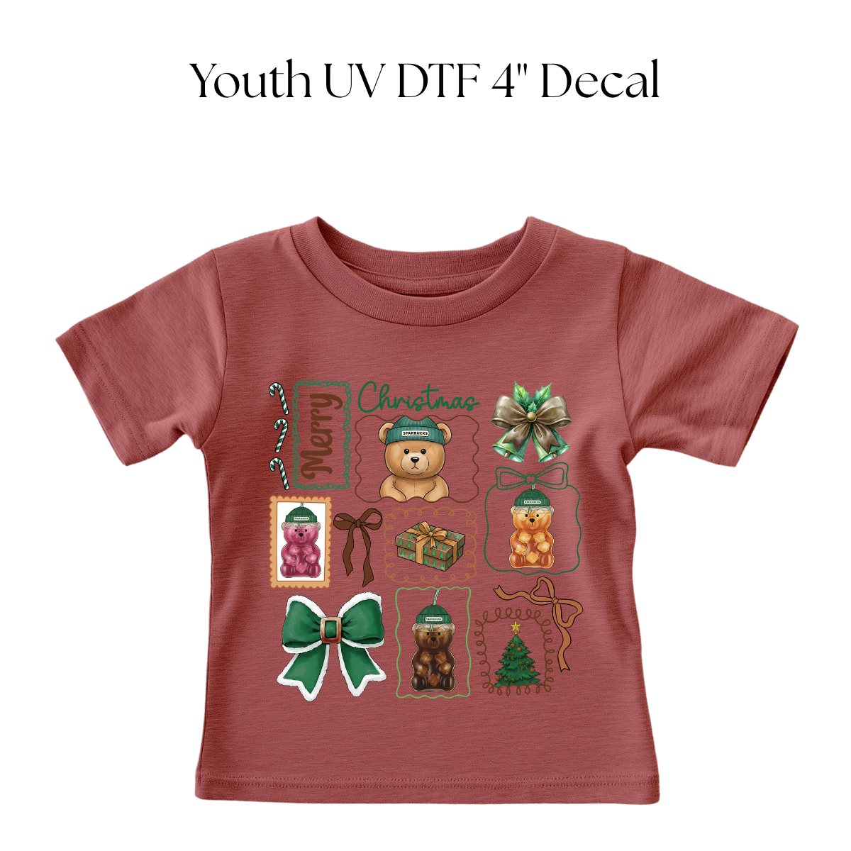 YOUTH Coffee Bear Frames DTF Transfer