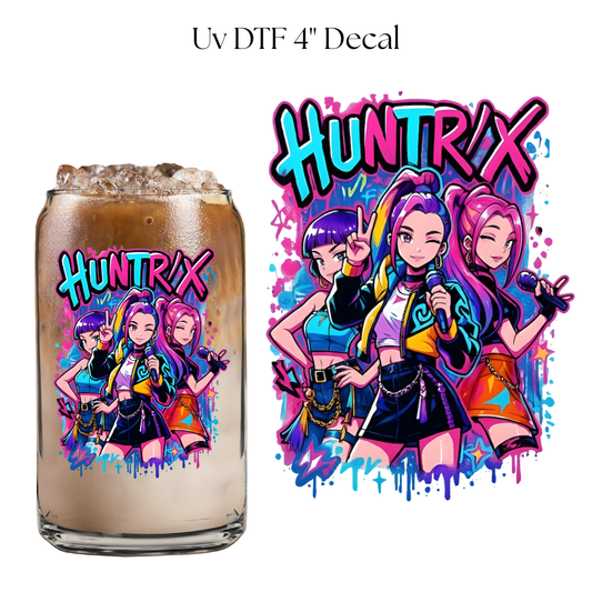 Hunt Bright 4” UV DTF Decal
