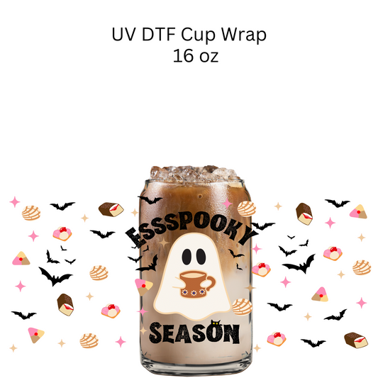 Essspooky Season UV DTF Cup Wrap