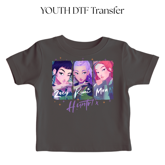 YOUTH K Hunt 3 Dtf Transfer