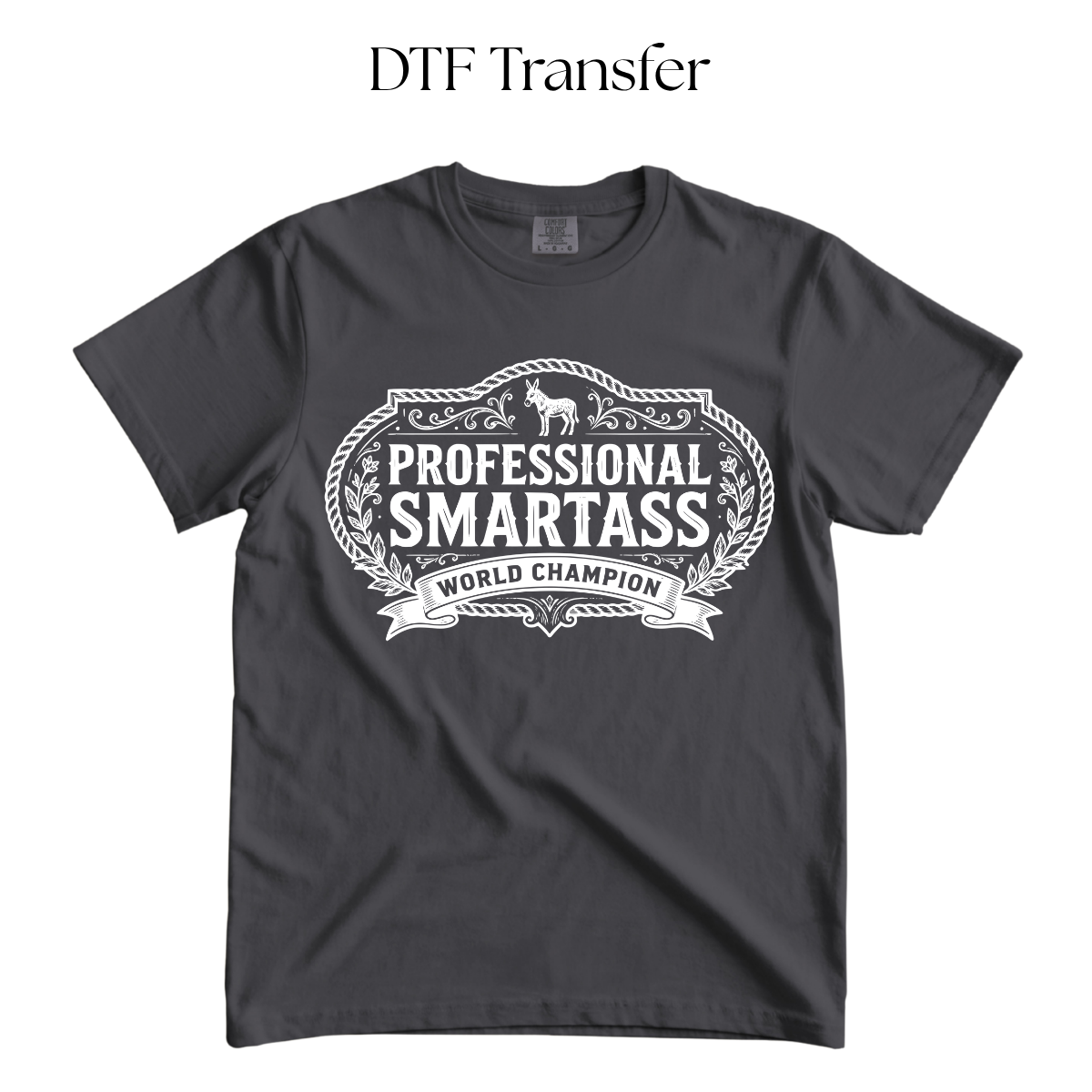 Professional Smart White Single Color DTF Transfer