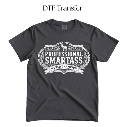 Professional Smart White Single Color DTF Transfer