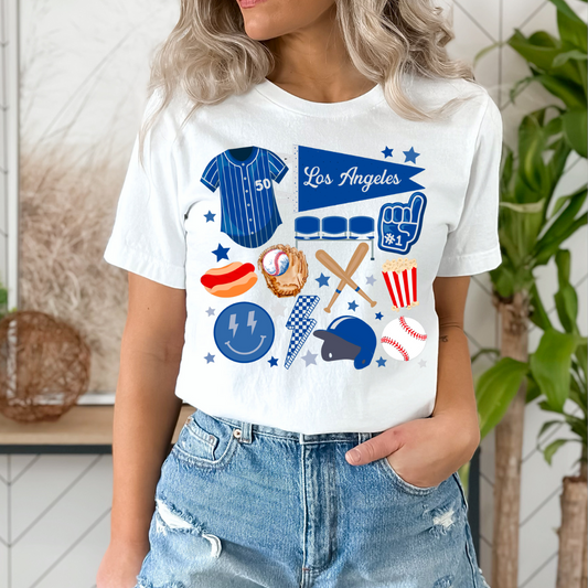 LA Baseball DTF TRANSFER