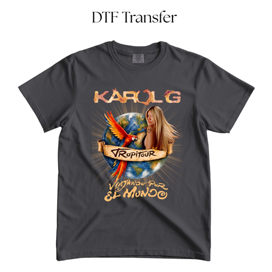 Viajando Por El Mundo DTF TRANSFER