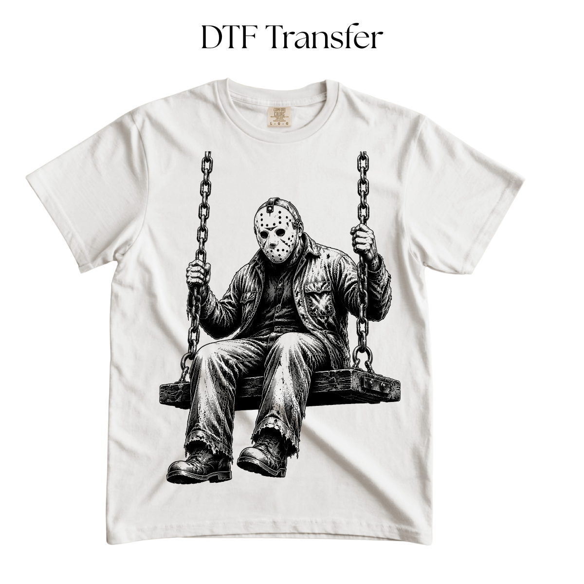 Jason Swing Single Color DTF Transfer