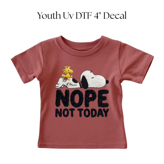 YOUTH Snoop Nope Not Today DTF Transfer