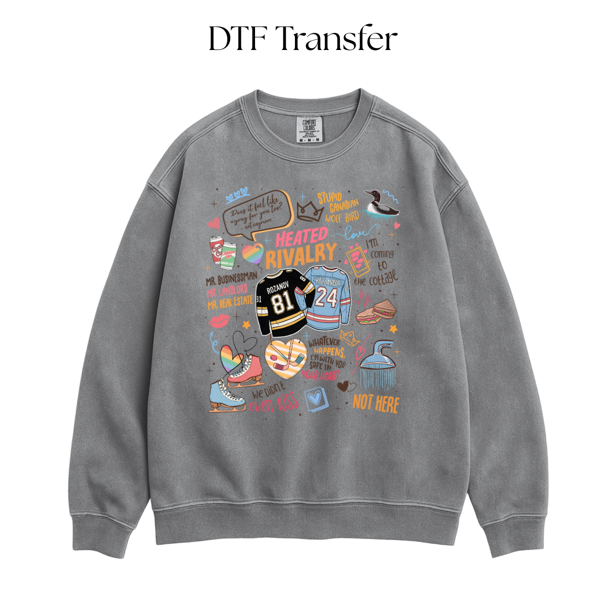 HR Jerseys DTF Transfer