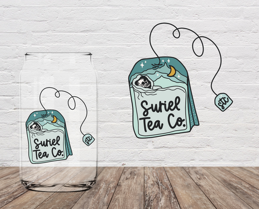 Suriel Tea Co. 4" UV DTF DOUBLE SIDE