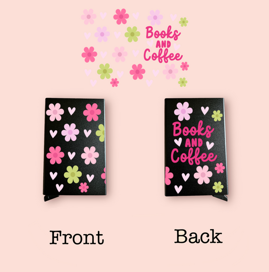 Books & Coffee Card Holder Wrap UV