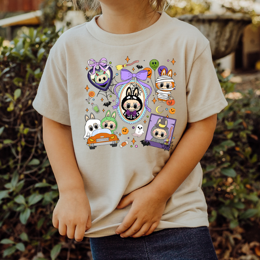 YOUTH Bubu Halloween Frames Dtf Transfer