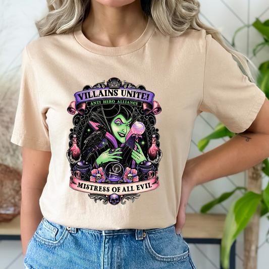 Mistress of all Evil Dtf Transfer (print to order)