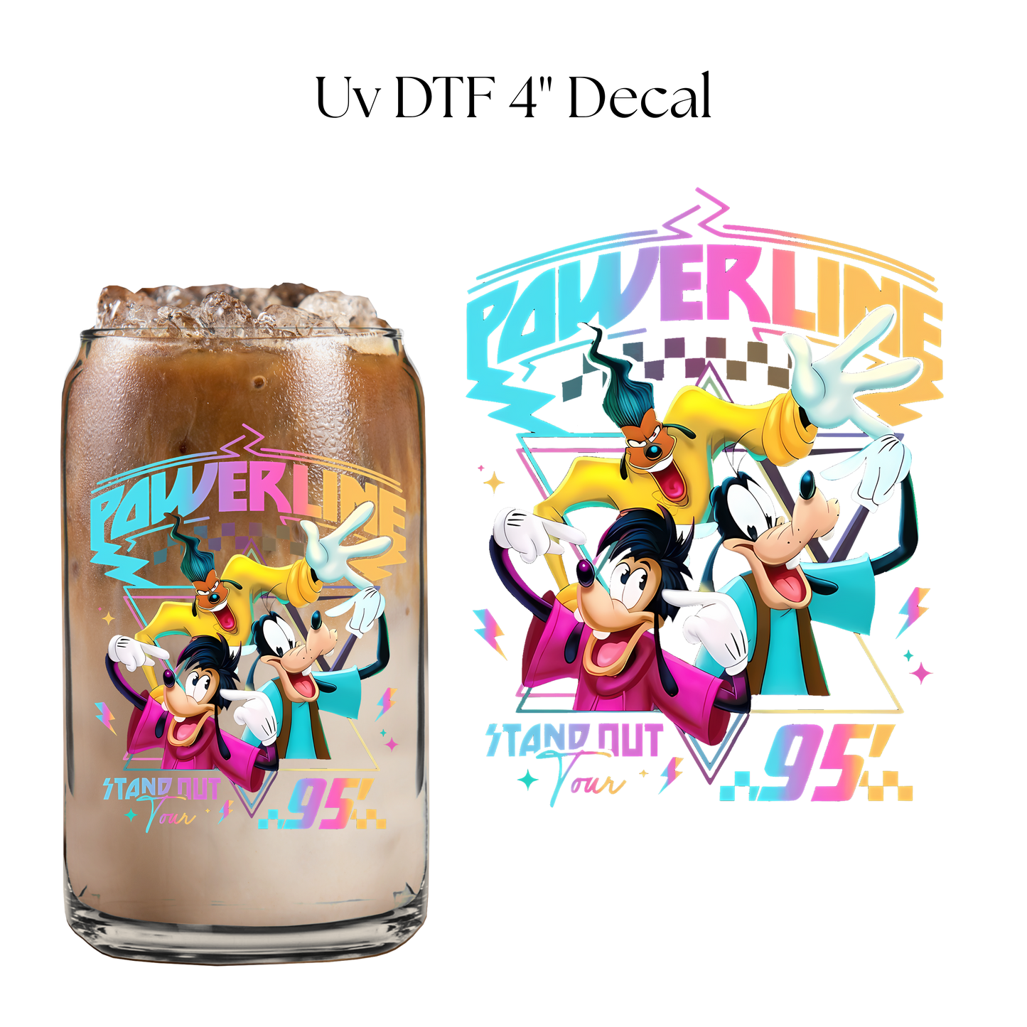 Power Bright 4” UV DTF Cup Decal