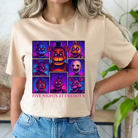 Five Nights Purple Dtf Transfer (print to order)