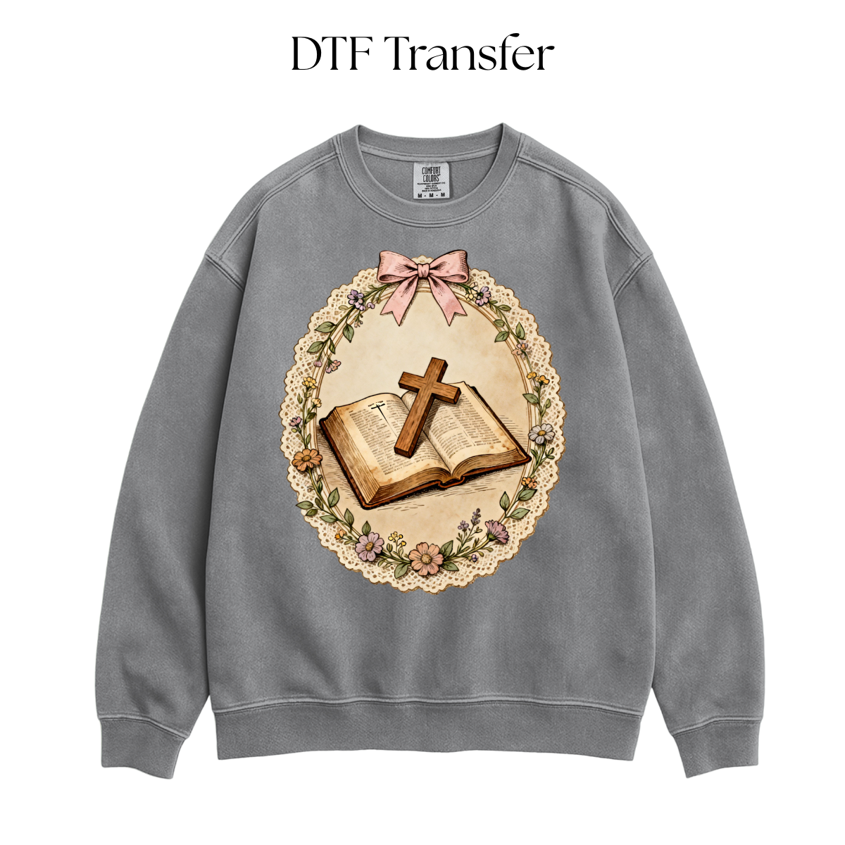 Bible Frame DTF Transfer
